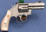 S O L D - - - Smith & Wesson - Lew Horton - Performance Center - Factory Class A Engraved - Model 66-3 - 4 of 12