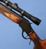 S O L D - - - Hal Hartley Stocked – Winchester 1885 High Wall 250 3000 Rimmed – Custom Varmint by H.W. Creighton - 1 of 8