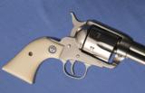 S O L D - - - RUGER Vaquero - .357 Magnum - Stainless - 5-1/2" - Simulated Ivory Grips - As New in Original Box - 3 of 8