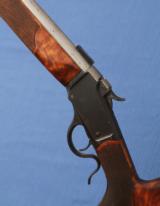 Hal Hartley Stocked – Winchester 1885 Low Wall .25 222 Rimmed – Custom Varmint by H.W. Creighton Winchester 1885 Low Wall – Custom
- 1 of 8