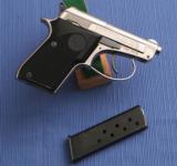 S O L D - - - BERETTA - Model 21 Bobcat - Nickel - .25 ACP - - MINT - ANIB ! - 4 of 8
