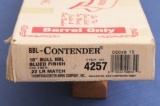 S O L D - - - Thompson Center - G2 Contender - .22LR - Factory New - Free Shipping ! - 3 of 3