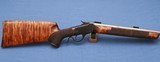Hal Hartley Stocked – Winchester 1885 Low Wall .25 222 Rimmed – Custom Varmint by H.W. Creighton - 5 of 8