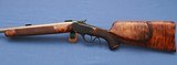 Hal Hartley Stocked – Winchester 1885 Low Wall .25 222 Rimmed – Custom Varmint by H.W. Creighton - 3 of 8