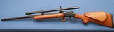 S O L D - - - Sharps Borchardt - Custom Rifle - 6mm Krag - 2 of 4