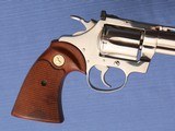 S O L D - - - COLT - DIAMONDBACK - .22 LR - 6" - - RARE Nickel Finish ! - 4 of 13