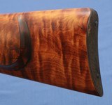 Hal Hartley Stocked – Winchester 1885 Low Wall - .25 .222 Rimmed "Copperhead" – Custom Varmint by H.W. Creighton - 7 of 12