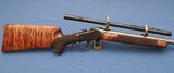 Hal Hartley Stocked – Winchester 1885 Low Wall - .25 .222 Rimmed "Copperhead" – Custom Varmint by H.W. Creighton - 12 of 12