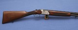 S O L D - - - BERETTA - RARE - European Market - S57E - 20ga - English Stock Double Triggers Ejectors - Like New ! - 6 of 12