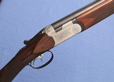 S O L D - - - BERETTA - RARE - European Market - S57E - 20ga - English Stock Double Triggers Ejectors - Like New ! - 2 of 12