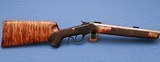 S O L D - - - Hal Hartley Stocked – Winchester 1885 Low Wall - .25 .222 Rimmed "Copperhead" – Custom Varmint by H.W. Creighton - 4 of 12