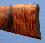 S O L D - - - Hal Hartley Stocked – Winchester 1885 Low Wall - .25 .222 Rimmed "Copperhead" – Custom Varmint by H.W. Creighton - 7 of 12