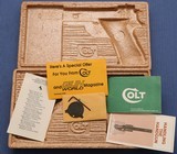 S O L D - - - COLT - Series 70 - Gold Cup National Match - 1911 - 1975 Pistol - As New in Original Box! - 10 of 11