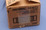 FEDERAL - AMMO - 40 S&W 165 GR FMJ - 500 Rounds - 2 of 2
