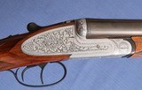 Angelo Zoli & Figli - SLNE - 12ga 28" M/F - Very Nice Hand Engraved Side Lock Gun! - 4 of 15