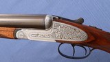 S O L D - - - Angelo Zoli & Figli - SLNE - 12ga 28" M/F - Very Nice Hand Engraved Side Lock Gun! - 3 of 15