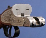 S O L D - - - Angelo Zoli & Figli - SLNE - 12ga 28" M/F - Very Nice Hand Engraved Side Lock Gun! - 11 of 15
