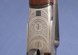S O L D - - - RARE - - BERETTA - Model 411E - 16ga 28" - Hand Engraved - Side Plate Action - As New ! - 9 of 16