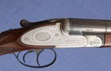 S O L D - - - RARE - - BERETTA - Model 411E - 16ga 28" - Hand Engraved - Side Plate Action - As New ! - 4 of 16