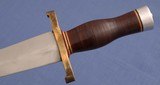 S O L D - - - RANDALL - Arkansas Toothpick - Model 13-12 - 1950s - Like New w/ Sheath and Case - 4 of 14