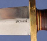 S O L D - - - RANDALL - Arkansas Toothpick - Model 13-12 - 1950s - Like New w/ Sheath and Case - 6 of 14