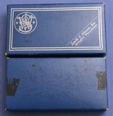 Smith & Wesson - Model 12 - - Very Early - 4 Screw - Flat Latch - 99% - Original Box ! - 14 of 16