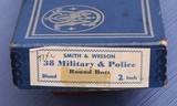 Smith & Wesson - Model 12 - - Very Early - 4 Screw - Flat Latch - 99% - Original Box ! - 12 of 16