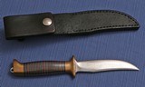 S O L D - - - Frank Richtig - Clarkson Neb. - 4 inch Hunting Knife - 3 of 5