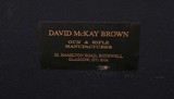 David McKay Brown - RARE - Magazine Rifle - .416 Rigby - Cased - 20 of 22