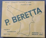 BERETTA - Model 70 - .32 ACP - 1968 - New in Original Box! Extra Mag. - 6 of 6