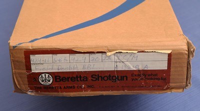 S O L D - - - BERETTA - Model 424 - - 20ga 26-3/8