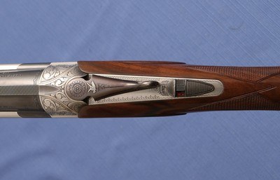 S O L D - - - BERETTA - BL-6 - - Hand Engraved - 12ga 26-1/2