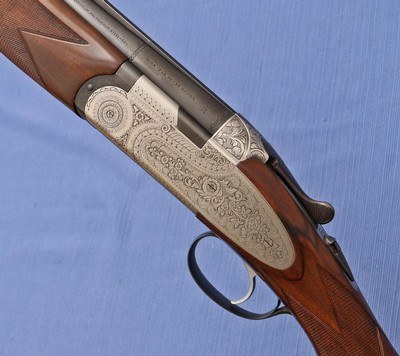 S O L D - - - BERETTA - BL-6 - - Hand Engraved - 12ga 26-1/2