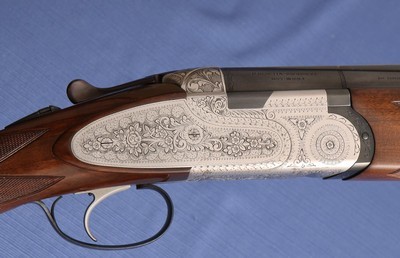 S O L D - - - BERETTA - BL-6 - - Hand Engraved - 12ga 26-1/2
