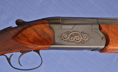 S O L D - - - Pedersen Model 1000 Custom Trap (Beretta S56E) - 12ga 30