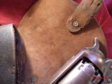 Remington Civil War Army Revolver 44 with original flap holster - 7 of 14