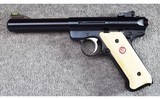 Ruger ~ MK III Target ~ .22 LR - 2 of 3