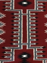 Authentic Navajo Rug , Storm Pattern - 6 of 8
