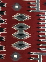 Authentic Navajo Rug , Storm Pattern - 4 of 8