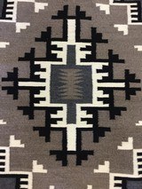 Authentic Navajo Rug, by Cecelia Dee, Two Grey Hills Pattern - 3 of 7