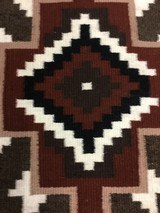 Authentic Navajo Rug, by Darlene Thomas, Two Grey Hills - 3 of 6