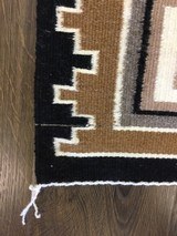 Authentic Navajo Two Grey Hills Rug by Cecelia Dee - 7 of 8