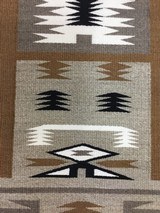 Authentic Navajo Storm Pattern Rug - 3 of 9