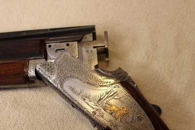 Browning/ Fabrique Nationale ,Side Plate Pointer Superposed, 12ga - Image 12 of 15
