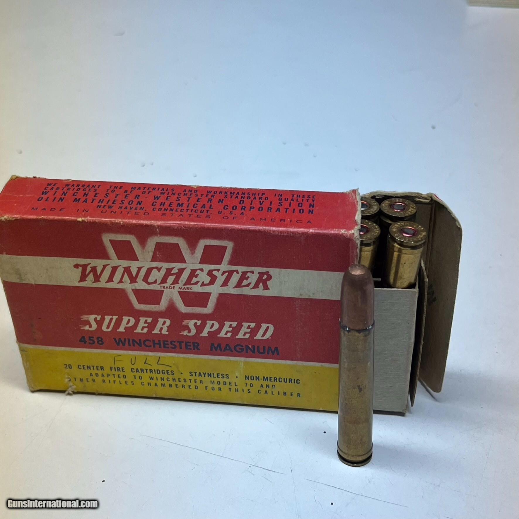 .458 Winchester Super Speed