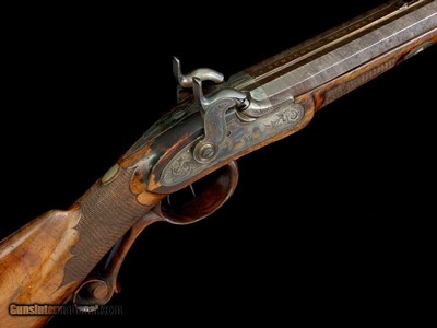 Schlegel .562 Percussion Double Rifle