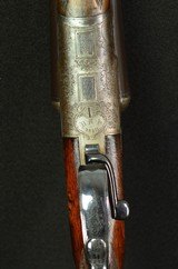 Sauer Full Sidelock Drilling lever cocker 16/9.3x72r Case color Excellent Condition 6pounds 10 ounces - 6 of 15