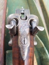 W.C. Scott heavy waterfowl 10 ga hammer gun - 6 of 15