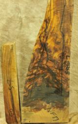 Exhibition Grade Walnut Stock and Forearm #L105 - 2 of 2