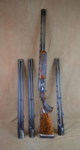 Krieghoff K32 Super Crown Four Barrel Set 12GA/20GA/28GA & .410 28"- 7 of 7